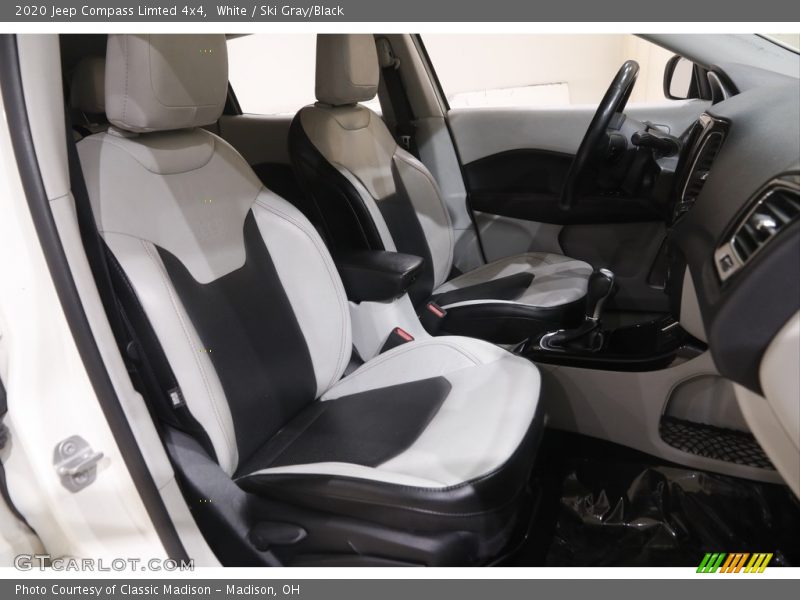 White / Ski Gray/Black 2020 Jeep Compass Limted 4x4