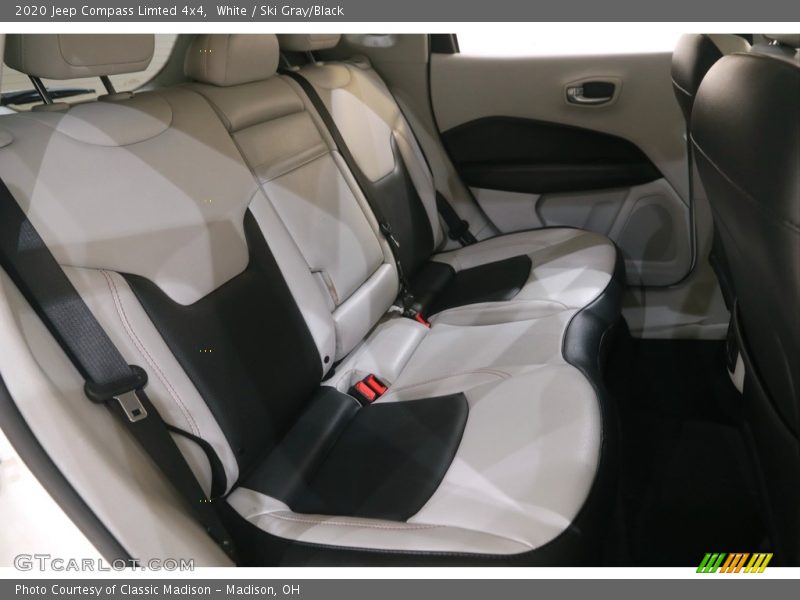 White / Ski Gray/Black 2020 Jeep Compass Limted 4x4