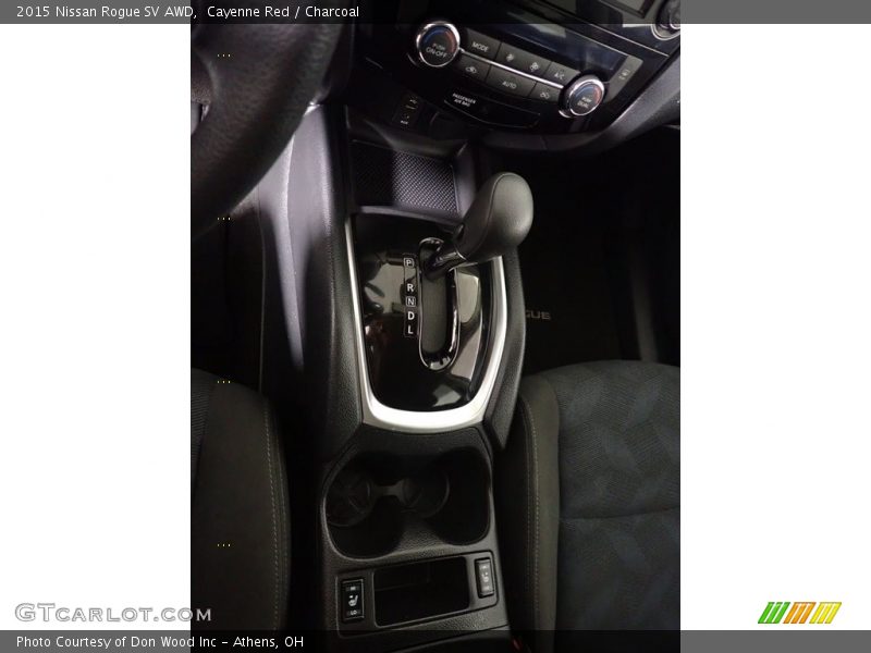 Cayenne Red / Charcoal 2015 Nissan Rogue SV AWD