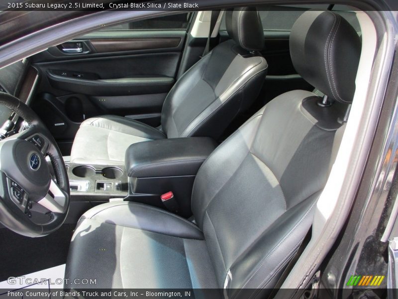 Crystal Black Silica / Slate Black 2015 Subaru Legacy 2.5i Limited