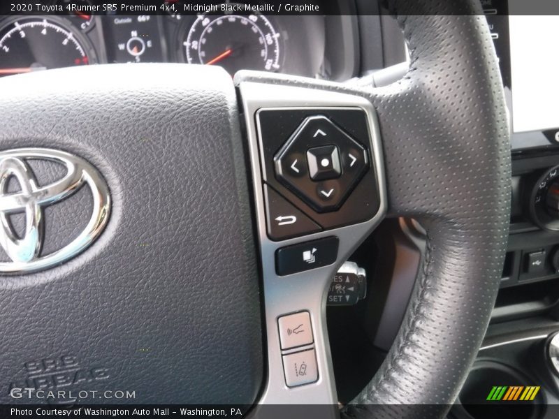 Midnight Black Metallic / Graphite 2020 Toyota 4Runner SR5 Premium 4x4
