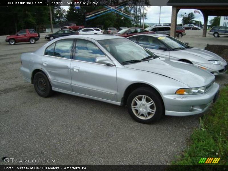 Sterling Silver Metallic / Gray 2001 Mitsubishi Galant ES