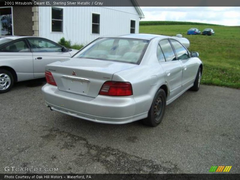 Sterling Silver Metallic / Gray 2001 Mitsubishi Galant ES