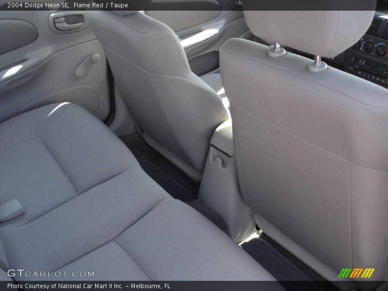 Flame Red / Taupe 2004 Dodge Neon SE