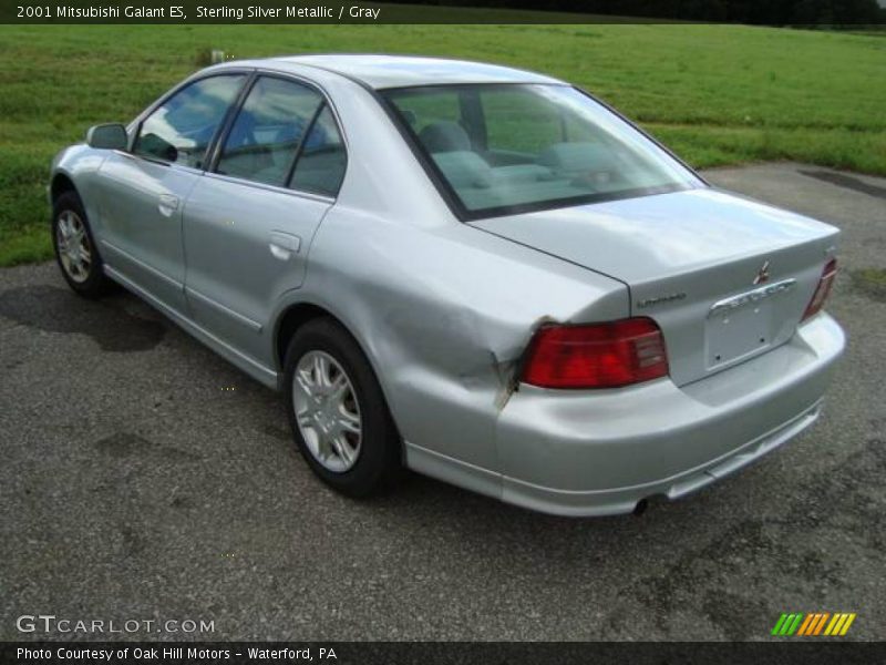 Sterling Silver Metallic / Gray 2001 Mitsubishi Galant ES
