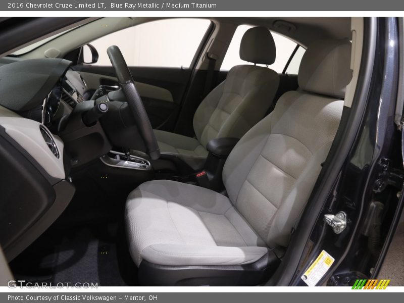 Blue Ray Metallic / Medium Titanium 2016 Chevrolet Cruze Limited LT