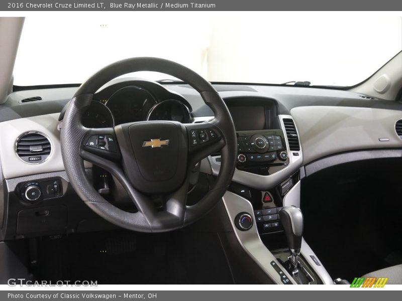 Blue Ray Metallic / Medium Titanium 2016 Chevrolet Cruze Limited LT