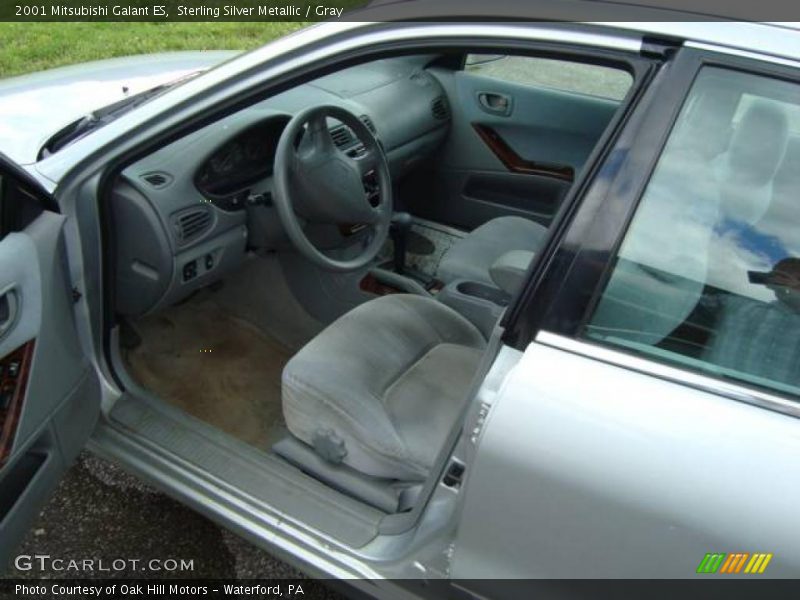 Sterling Silver Metallic / Gray 2001 Mitsubishi Galant ES