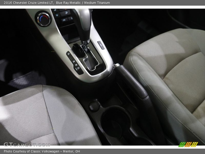Blue Ray Metallic / Medium Titanium 2016 Chevrolet Cruze Limited LT