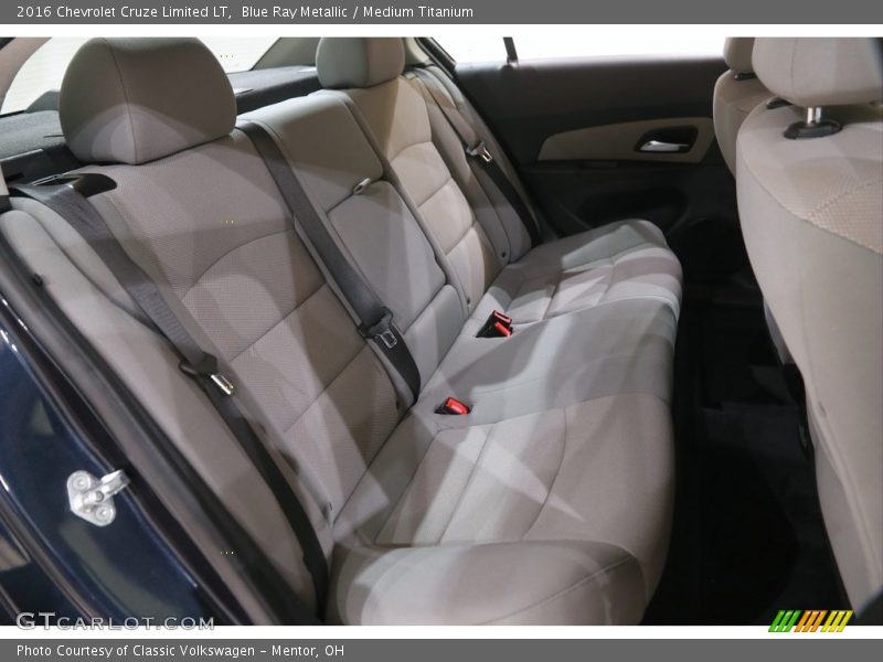 Blue Ray Metallic / Medium Titanium 2016 Chevrolet Cruze Limited LT