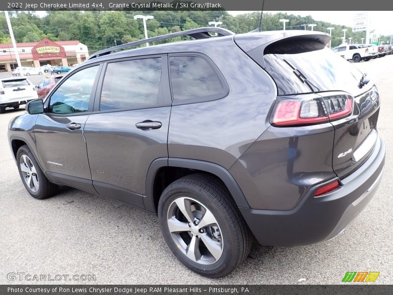 Granite Crystal Metallic / Ski Gray/Black 2022 Jeep Cherokee Limited 4x4