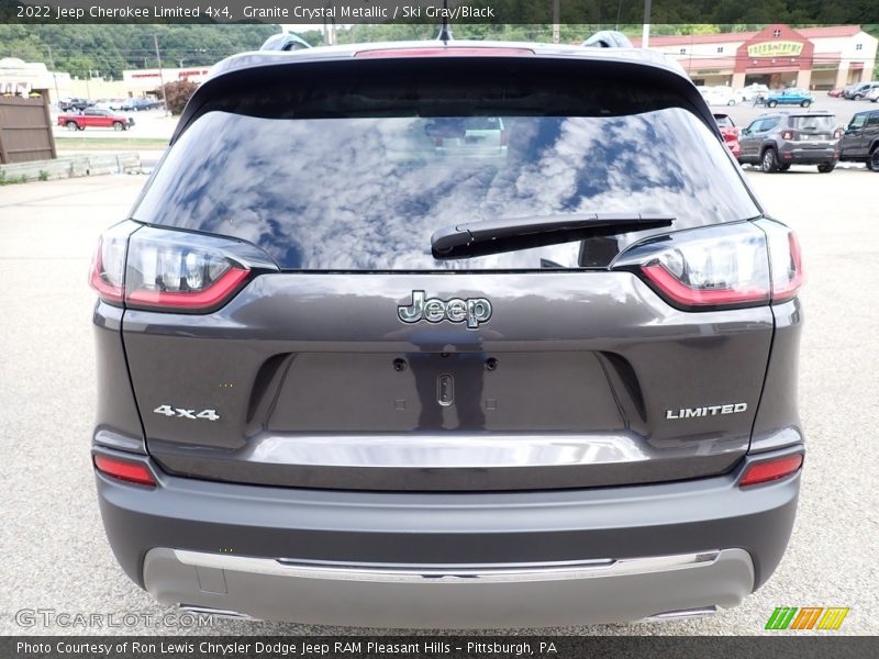 Granite Crystal Metallic / Ski Gray/Black 2022 Jeep Cherokee Limited 4x4