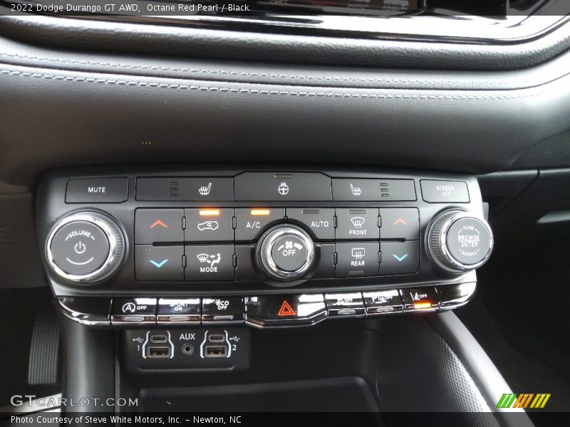 Controls of 2022 Durango GT AWD