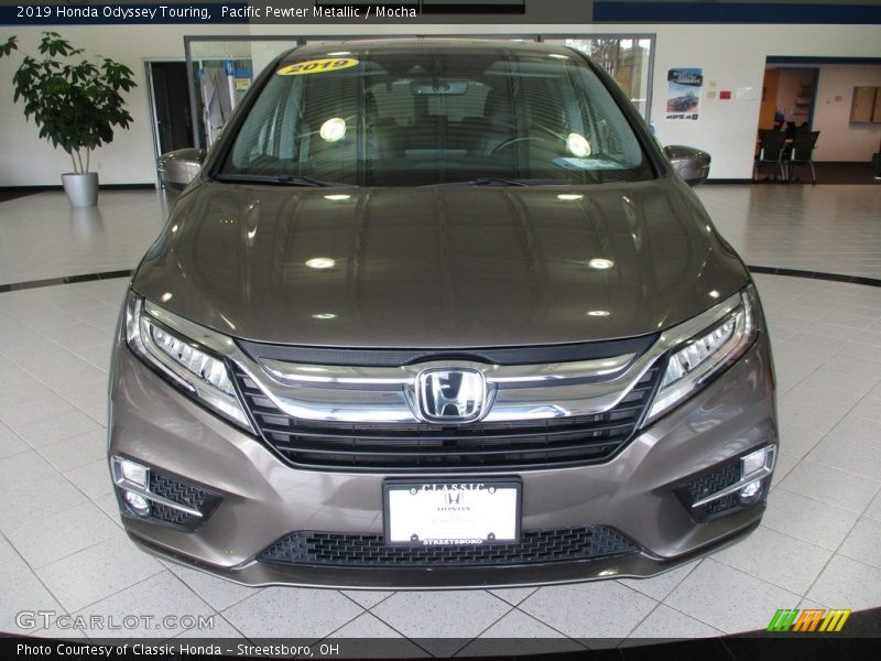 Pacific Pewter Metallic / Mocha 2019 Honda Odyssey Touring