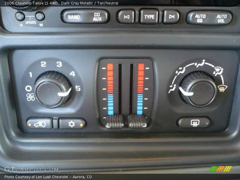 Dark Gray Metallic / Tan/Neutral 2006 Chevrolet Tahoe LS 4WD