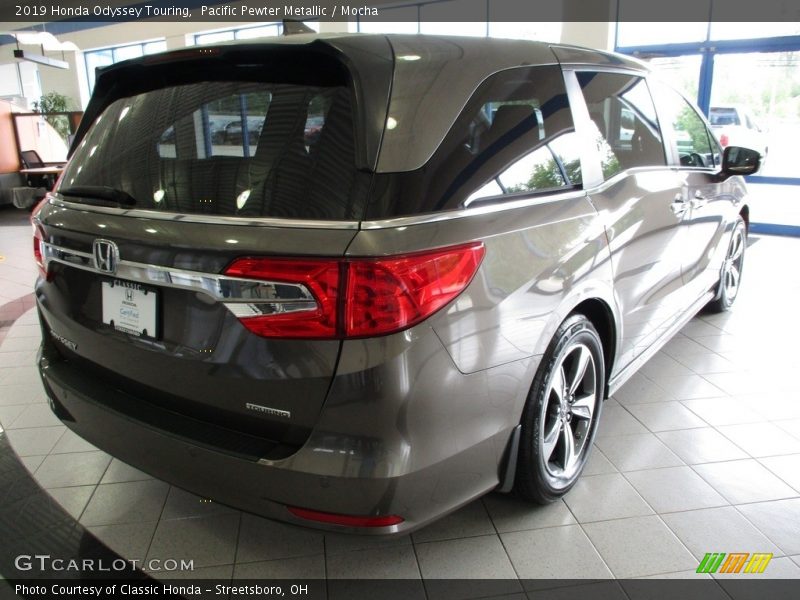 Pacific Pewter Metallic / Mocha 2019 Honda Odyssey Touring