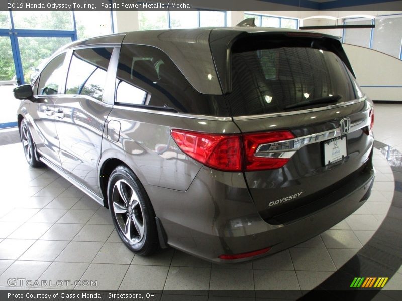 Pacific Pewter Metallic / Mocha 2019 Honda Odyssey Touring