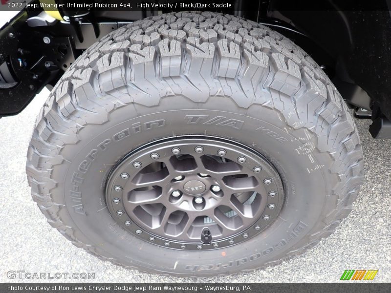  2022 Wrangler Unlimited Rubicon 4x4 Wheel