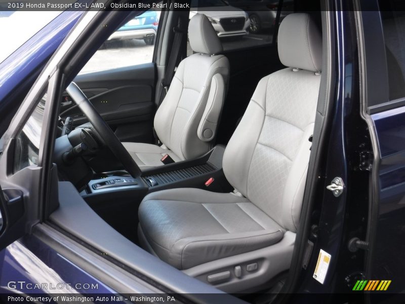 Obsidian Blue Pearl / Black 2019 Honda Passport EX-L AWD