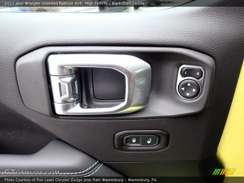 Door Panel of 2022 Wrangler Unlimited Rubicon 4x4