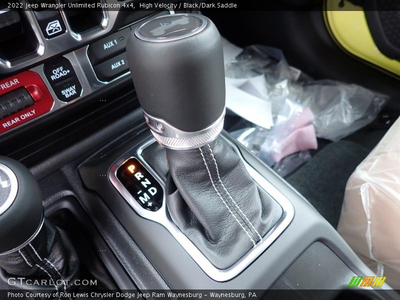  2022 Wrangler Unlimited Rubicon 4x4 8 Speed Automatic Shifter