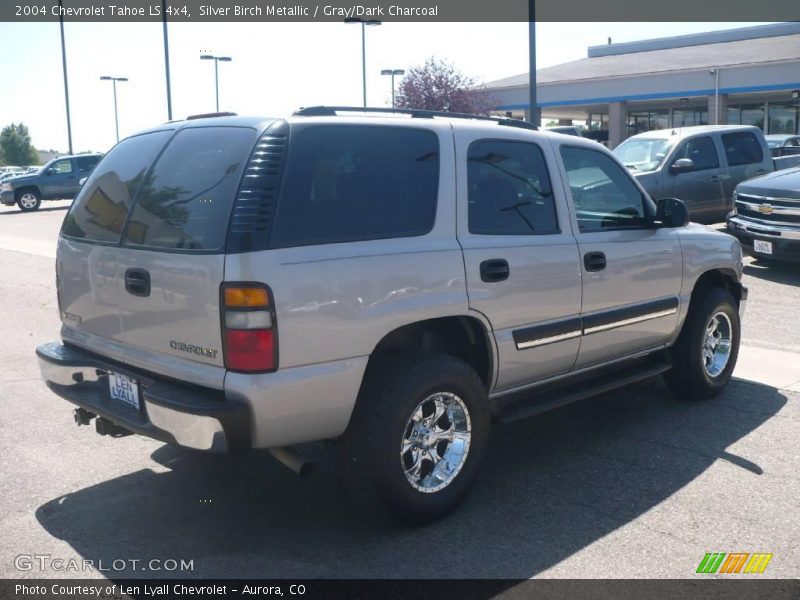 Silver Birch Metallic / Gray/Dark Charcoal 2004 Chevrolet Tahoe LS 4x4
