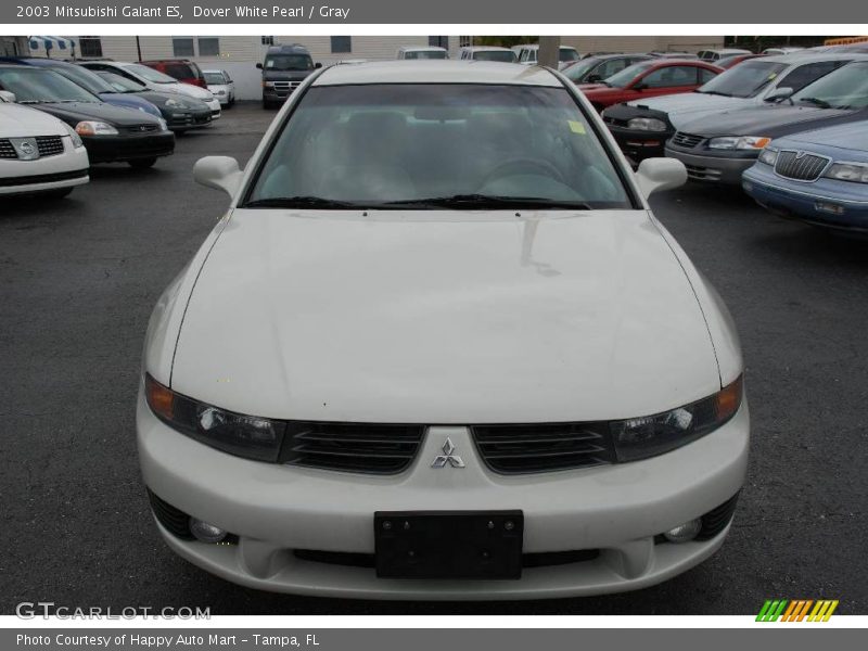 Dover White Pearl / Gray 2003 Mitsubishi Galant ES