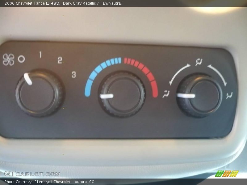 Dark Gray Metallic / Tan/Neutral 2006 Chevrolet Tahoe LS 4WD