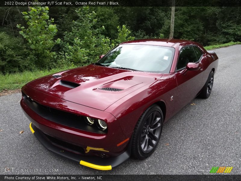 Octane Red Pearl / Black 2022 Dodge Challenger R/T Scat Pack