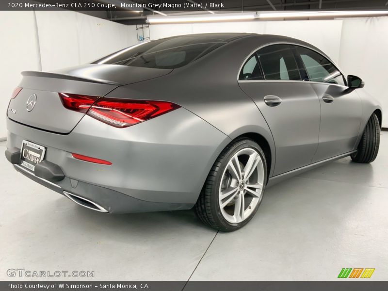 Mountain Grey Magno (Matte) / Black 2020 Mercedes-Benz CLA 250 Coupe