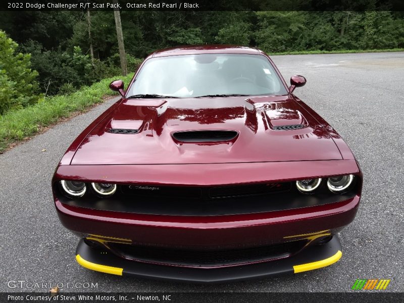 Octane Red Pearl / Black 2022 Dodge Challenger R/T Scat Pack