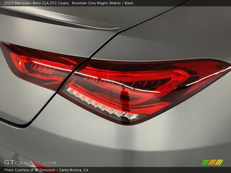 Mountain Grey Magno (Matte) / Black 2020 Mercedes-Benz CLA 250 Coupe
