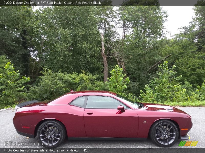 Octane Red Pearl / Black 2022 Dodge Challenger R/T Scat Pack