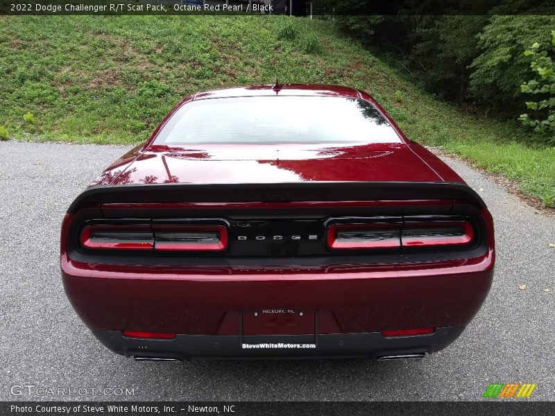 Octane Red Pearl / Black 2022 Dodge Challenger R/T Scat Pack