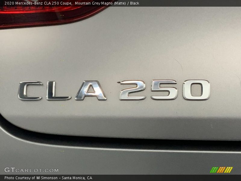  2020 CLA 250 Coupe Logo