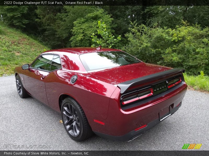 Octane Red Pearl / Black 2022 Dodge Challenger R/T Scat Pack