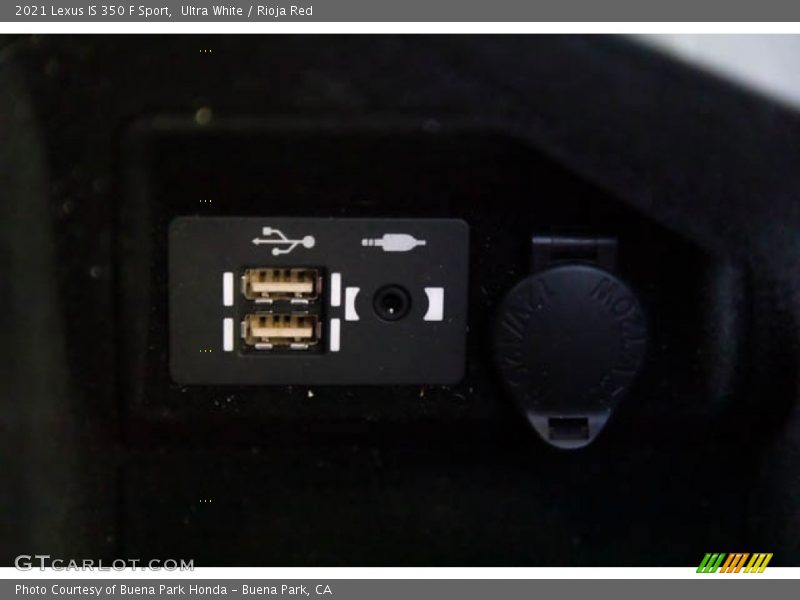 Ultra White / Rioja Red 2021 Lexus IS 350 F Sport