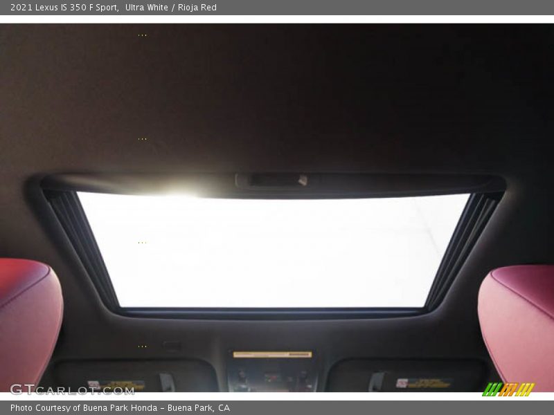 Ultra White / Rioja Red 2021 Lexus IS 350 F Sport