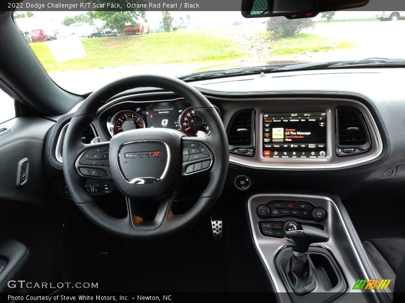 Octane Red Pearl / Black 2022 Dodge Challenger R/T Scat Pack