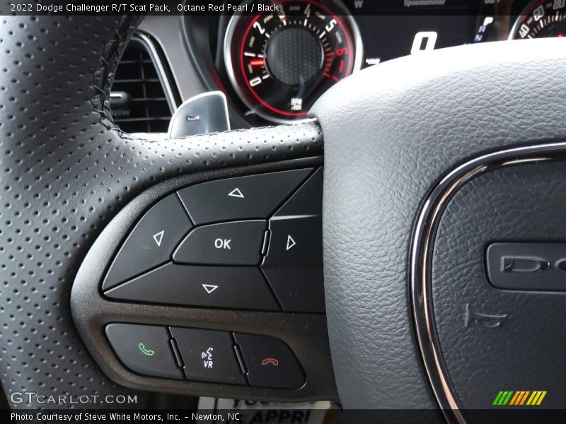 Octane Red Pearl / Black 2022 Dodge Challenger R/T Scat Pack