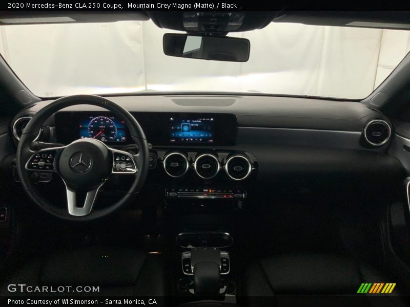 Mountain Grey Magno (Matte) / Black 2020 Mercedes-Benz CLA 250 Coupe