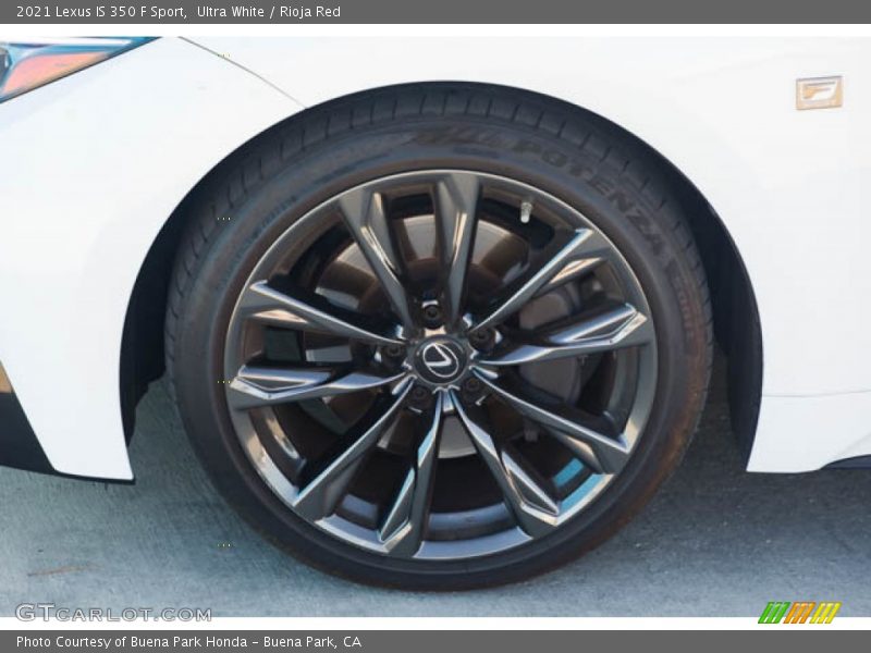 Ultra White / Rioja Red 2021 Lexus IS 350 F Sport