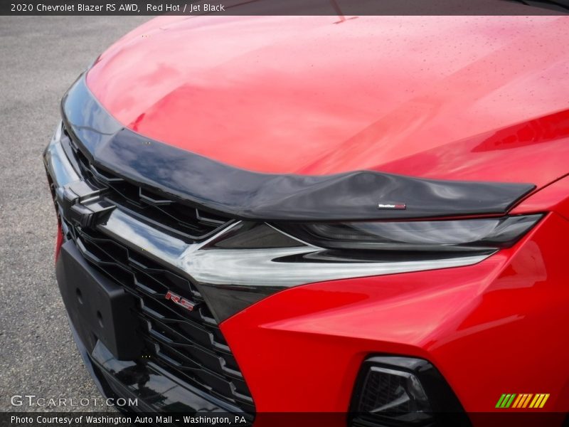Red Hot / Jet Black 2020 Chevrolet Blazer RS AWD