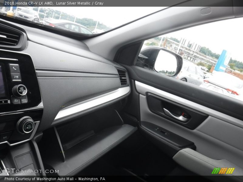 Lunar Silver Metallic / Gray 2018 Honda CR-V LX AWD