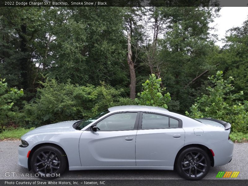 Smoke Show / Black 2022 Dodge Charger SXT Blacktop