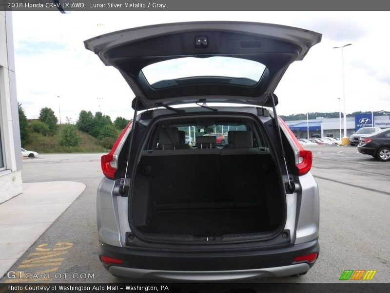 Lunar Silver Metallic / Gray 2018 Honda CR-V LX AWD