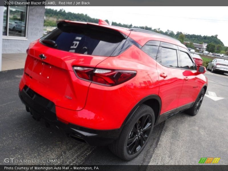 Red Hot / Jet Black 2020 Chevrolet Blazer RS AWD