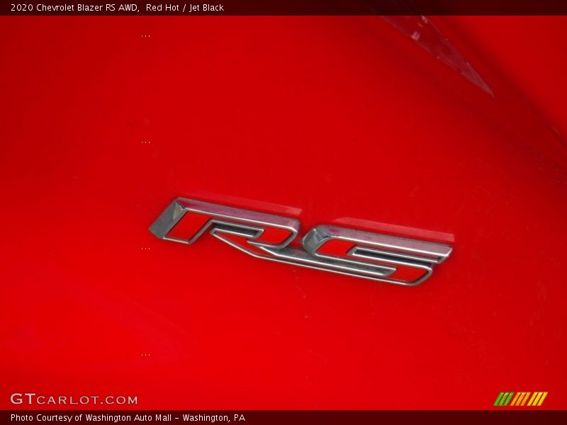 Red Hot / Jet Black 2020 Chevrolet Blazer RS AWD