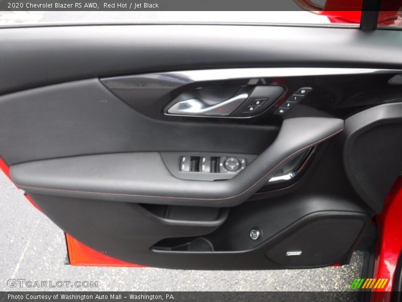 Red Hot / Jet Black 2020 Chevrolet Blazer RS AWD
