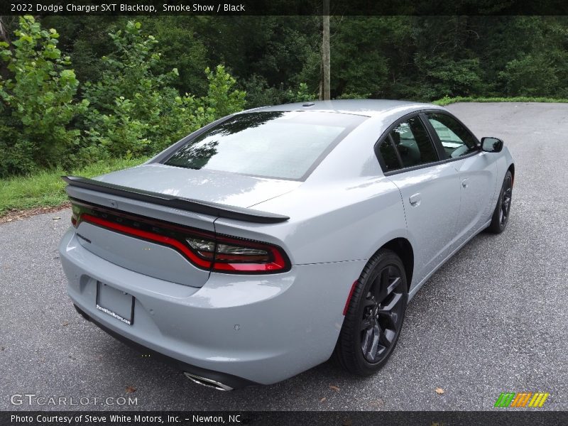 Smoke Show / Black 2022 Dodge Charger SXT Blacktop